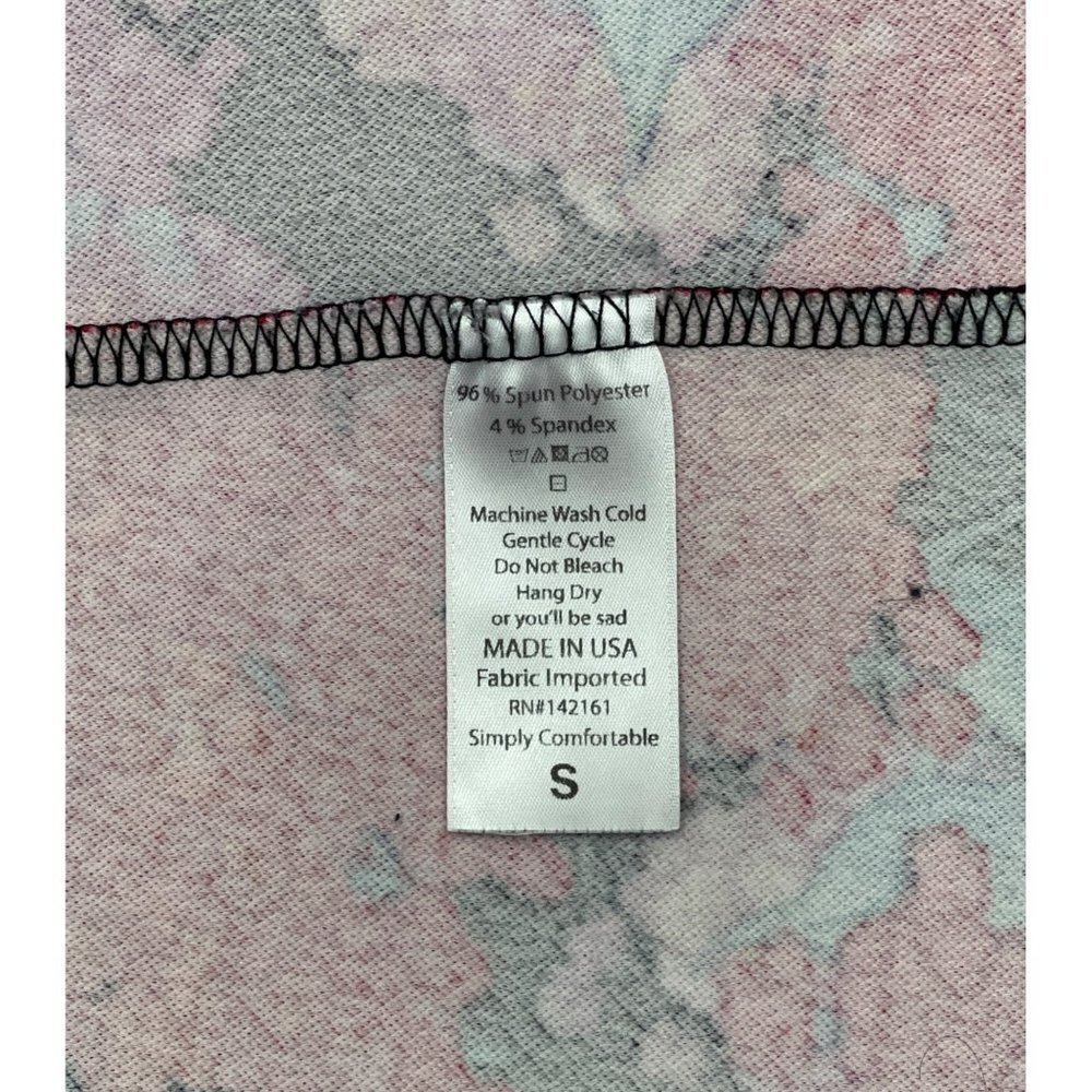 LULAROE "Simply Comfortable" Dress Size‎ Small Floral Multicolor Pockets Stretch - Picture 11 of 16